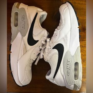 Nike Air Max Excee Shoes Men's Size 7 1/2 White Gray Black Cd4165-100 Athletic